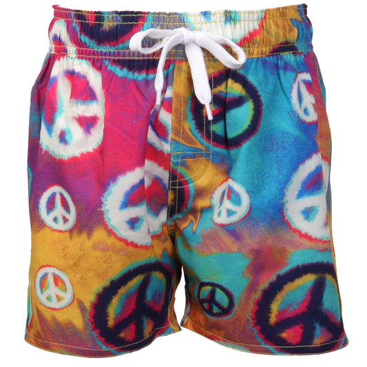 Youth Boys Peace Sign Blast Tech Trunks