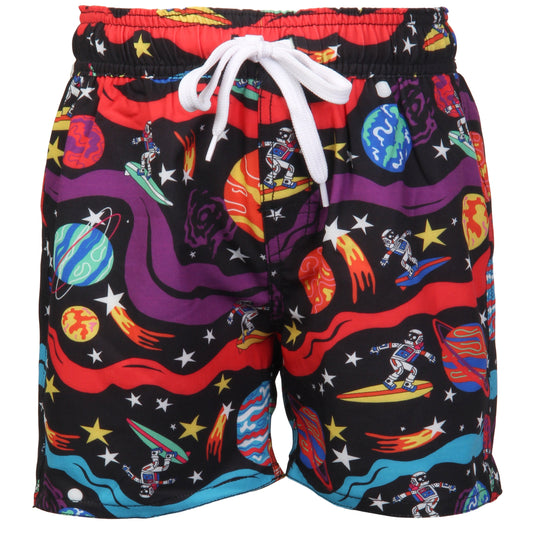 Youth Boys Space Surf Tech Trunks