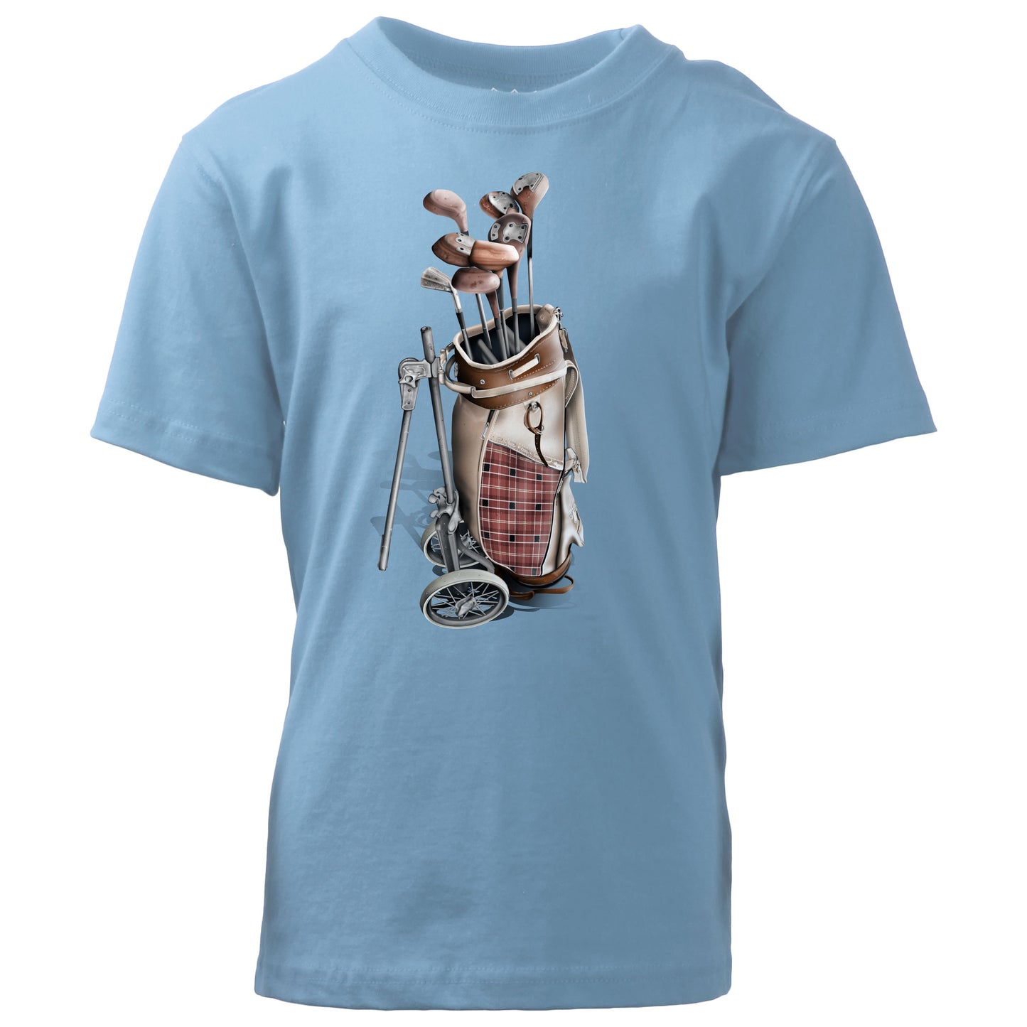 Youth Boys Golf Clubs SS Tee - Blue