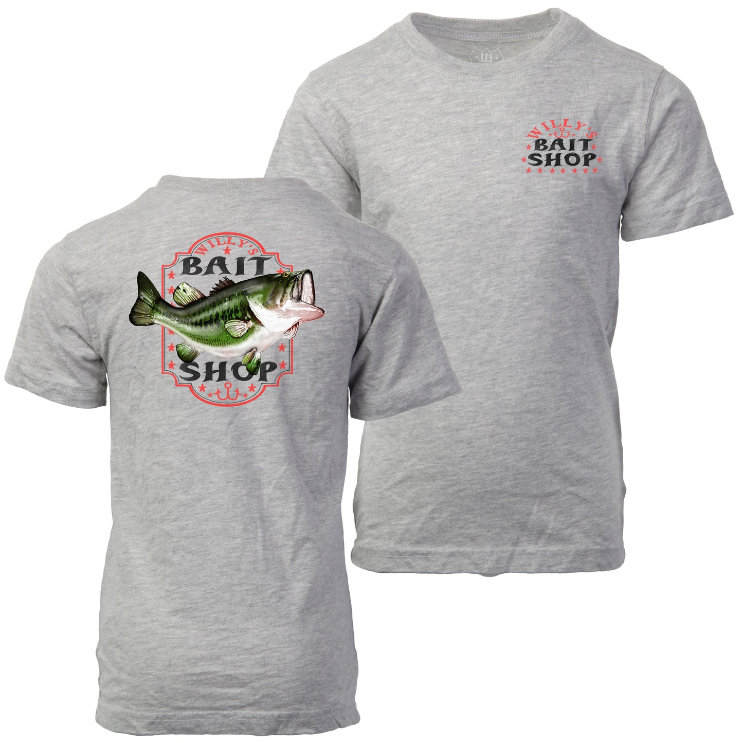 Youth Boys FB Bait Shop SST - Heather