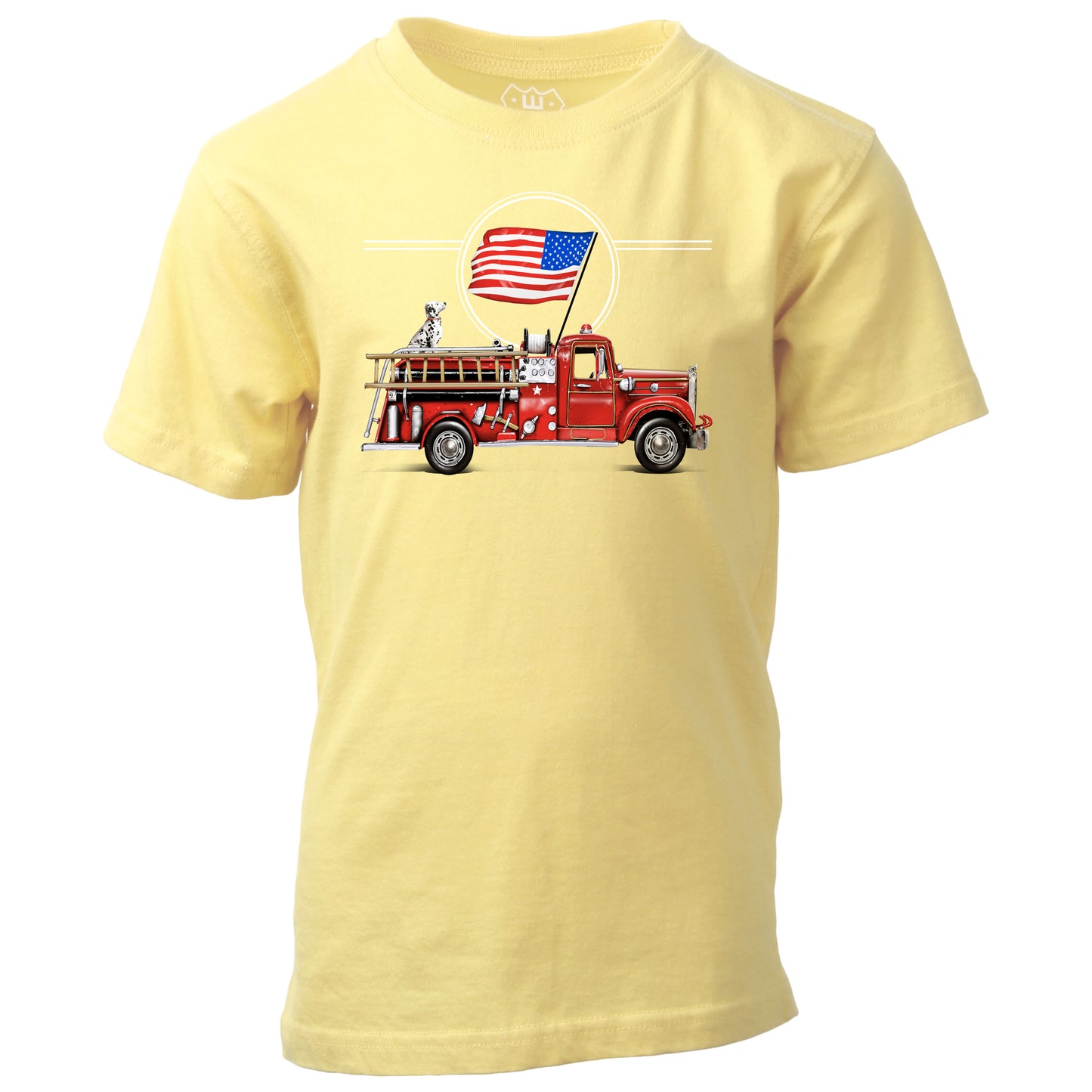 Youth Boys Americana Firetruck SST - Butter