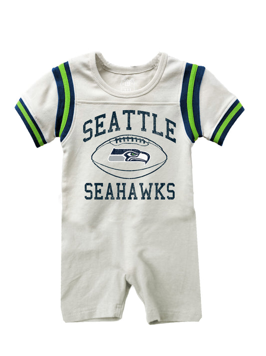 Seattle Seahawks Infant Inset Sleeve Romper