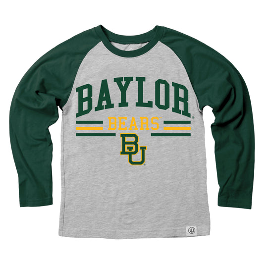 Baylor Bears NCAA Kids LS Raglan Tee