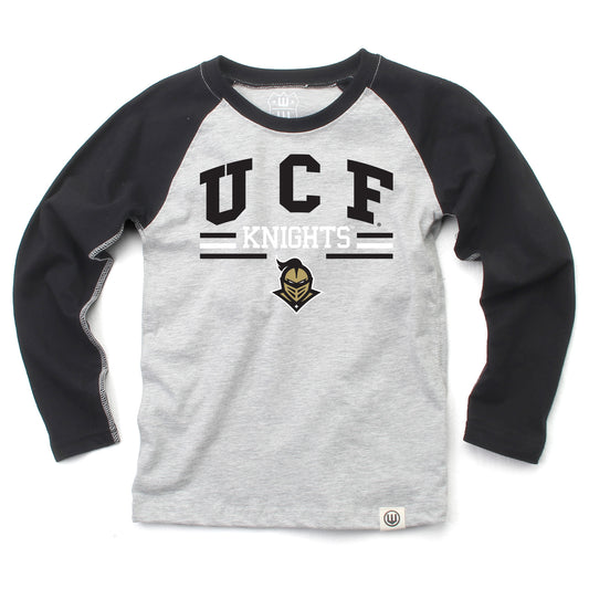 UCF Knights NCAA Kids LS Raglan Tee