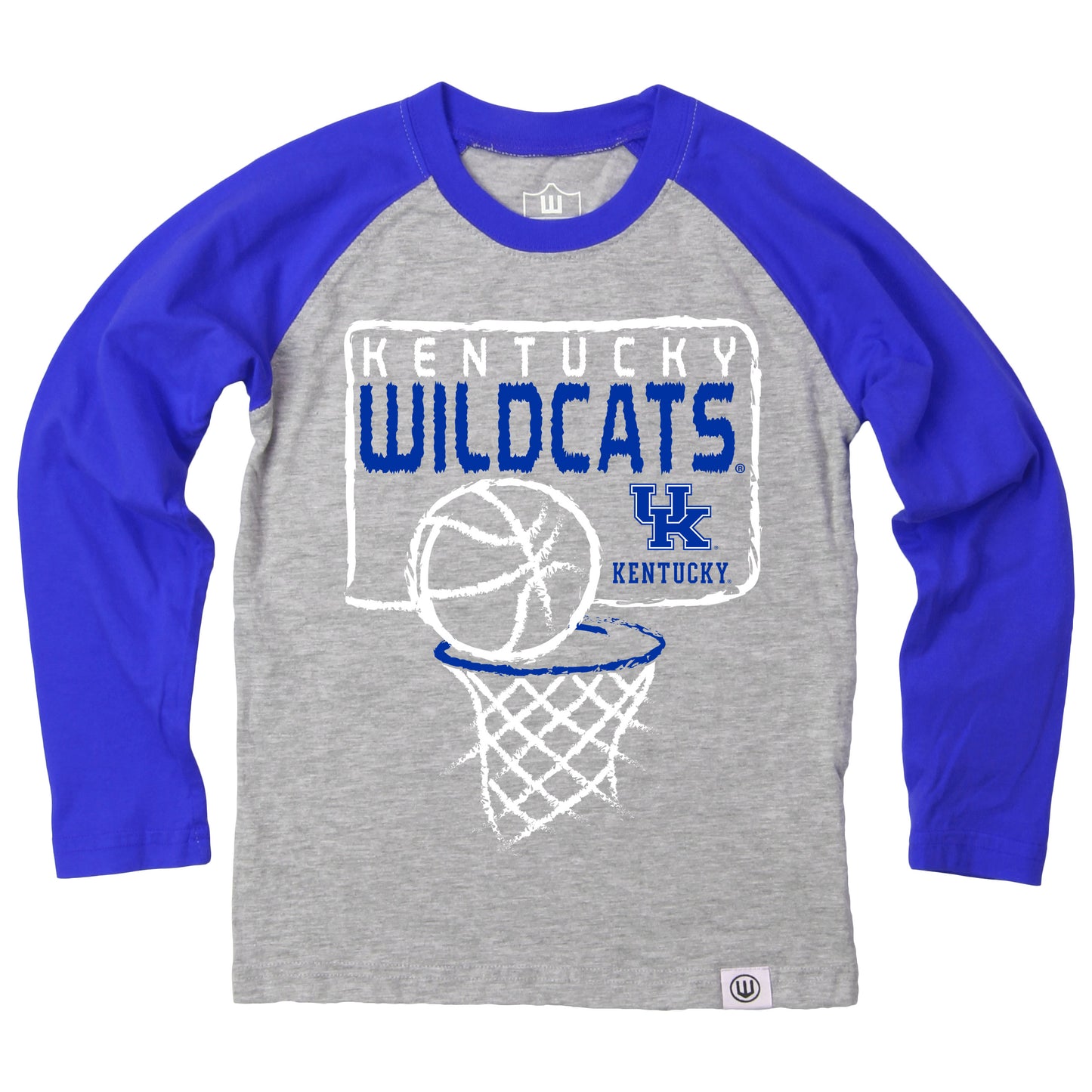 Kentucky Wildcats Youth LS Heather Raglan