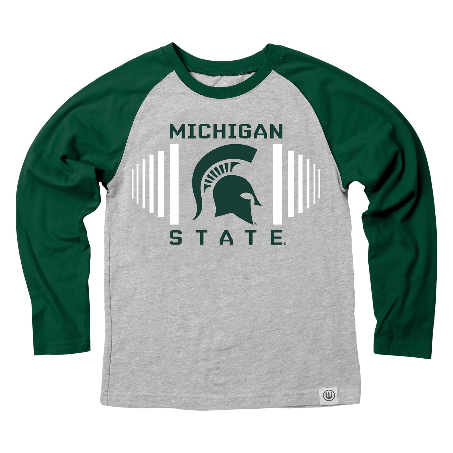 Michigan State Spartans Youth LS Heather Raglan