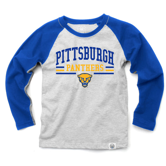 Pittsburgh Panthers Youth LS Raglan Tee