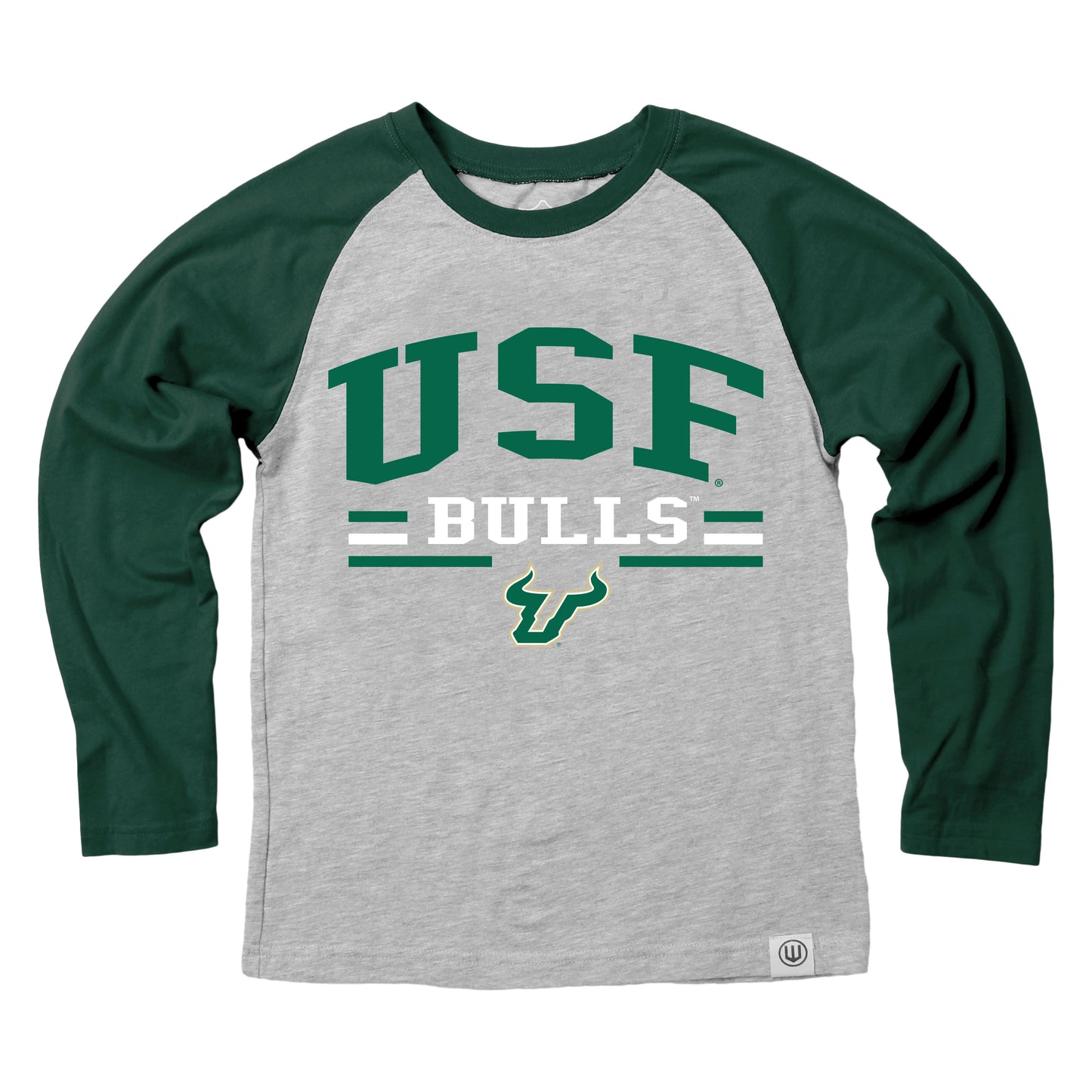 South Florida Bulls NCAA Kids LS Raglan Tee