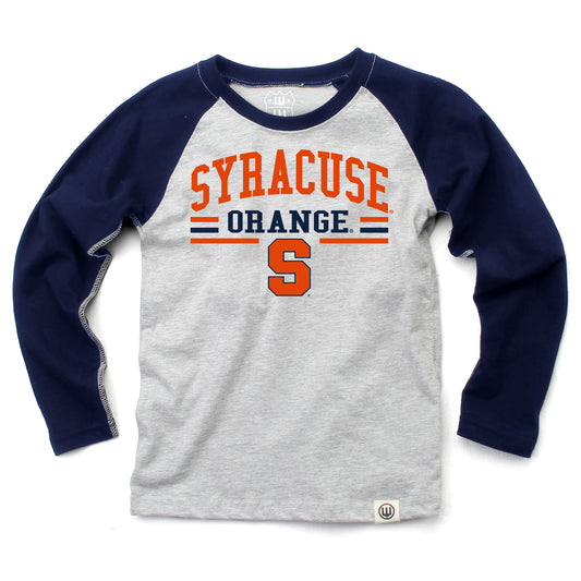 Syracuse Orange NCAA Kids LS Raglan Tee