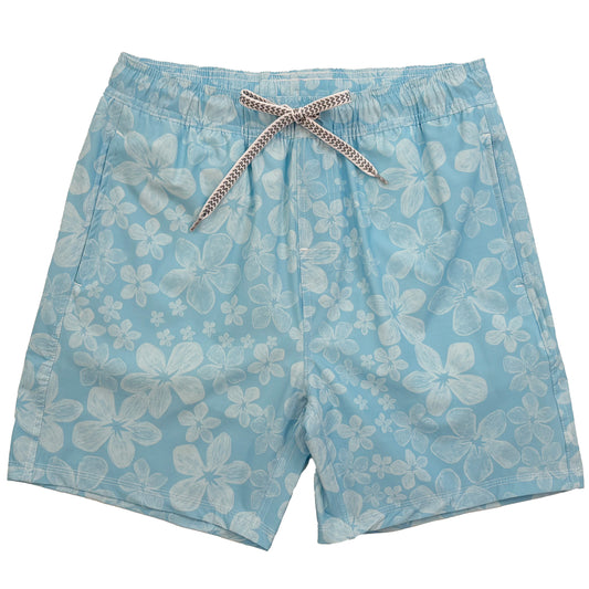 Mens Floral Swim Trunk