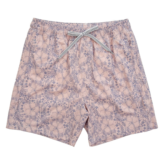 Mens Soft Floral Swim Trunk