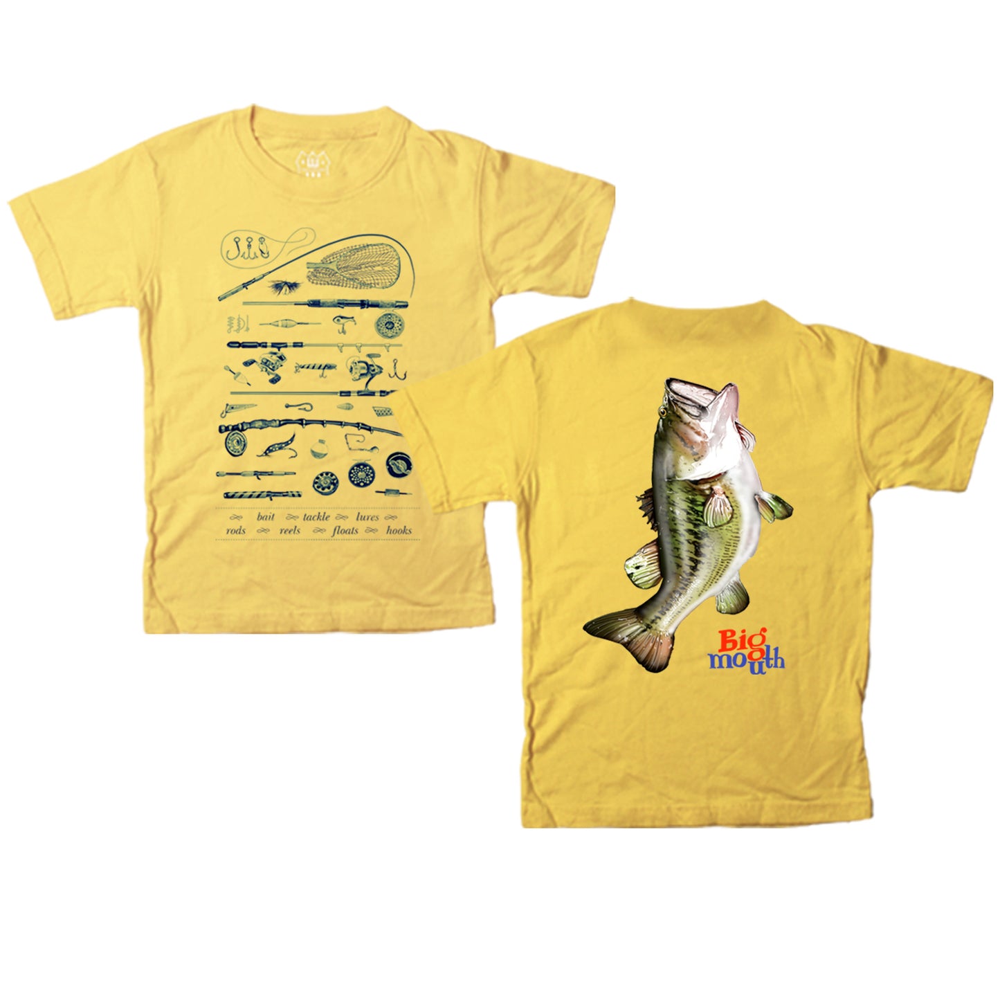 Youth Boys F/B Fish Pigment SS Tee