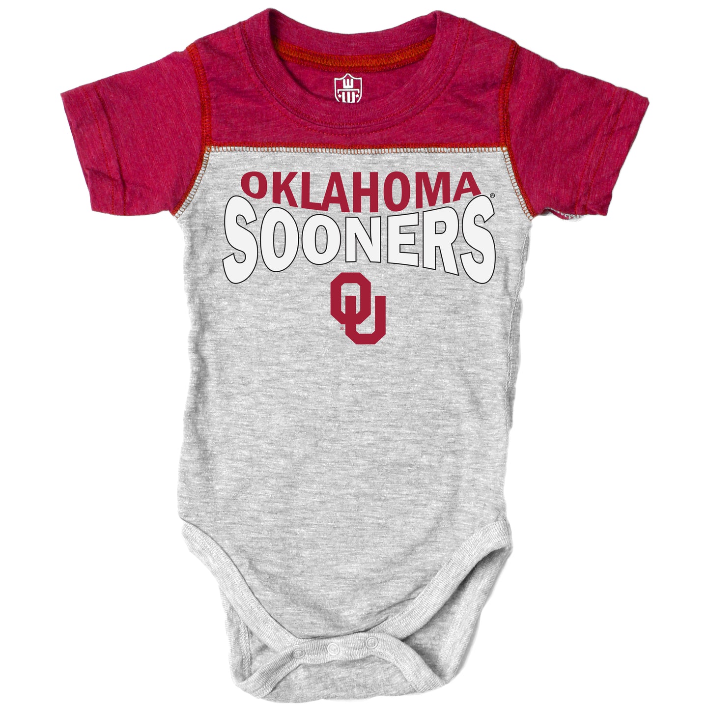 Oklahoma Sooners Infant SS Hopper and Pant Set