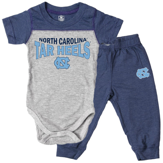 North Carolina Tarheels Infant SS Hopper and Pant Set