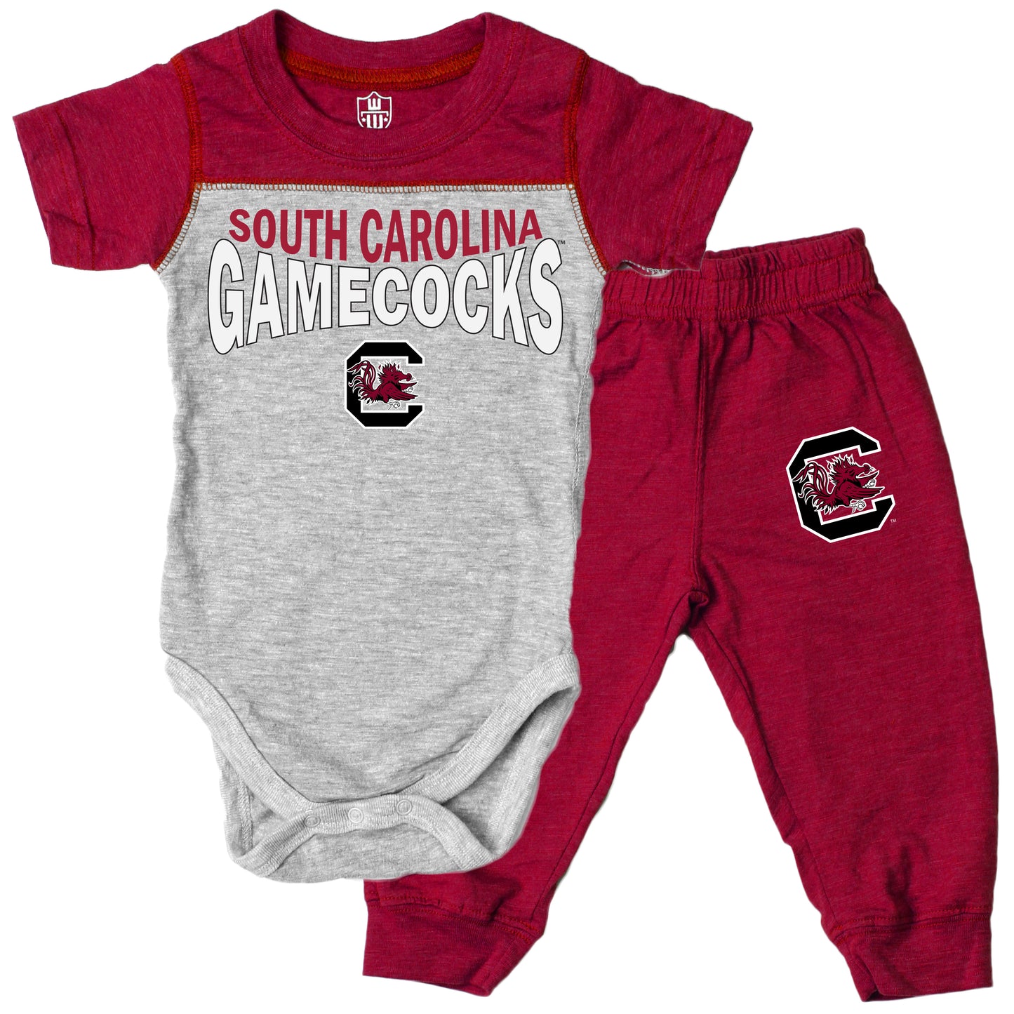 South Carolina Gamecocks Infant SS Hopper and Pant Set