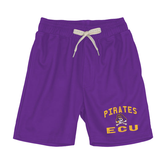 ECU Pirates Youth Mesh Short