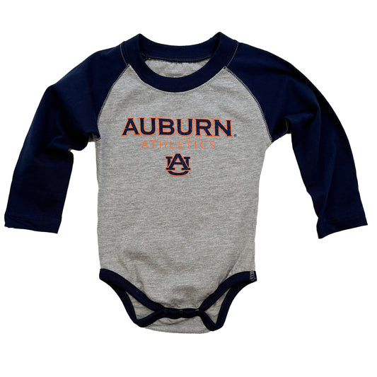 Auburn Tigers LS Athletic Onesie