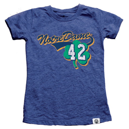 Notre Dame Fighting Irish Youth Girls Property Slub Tee