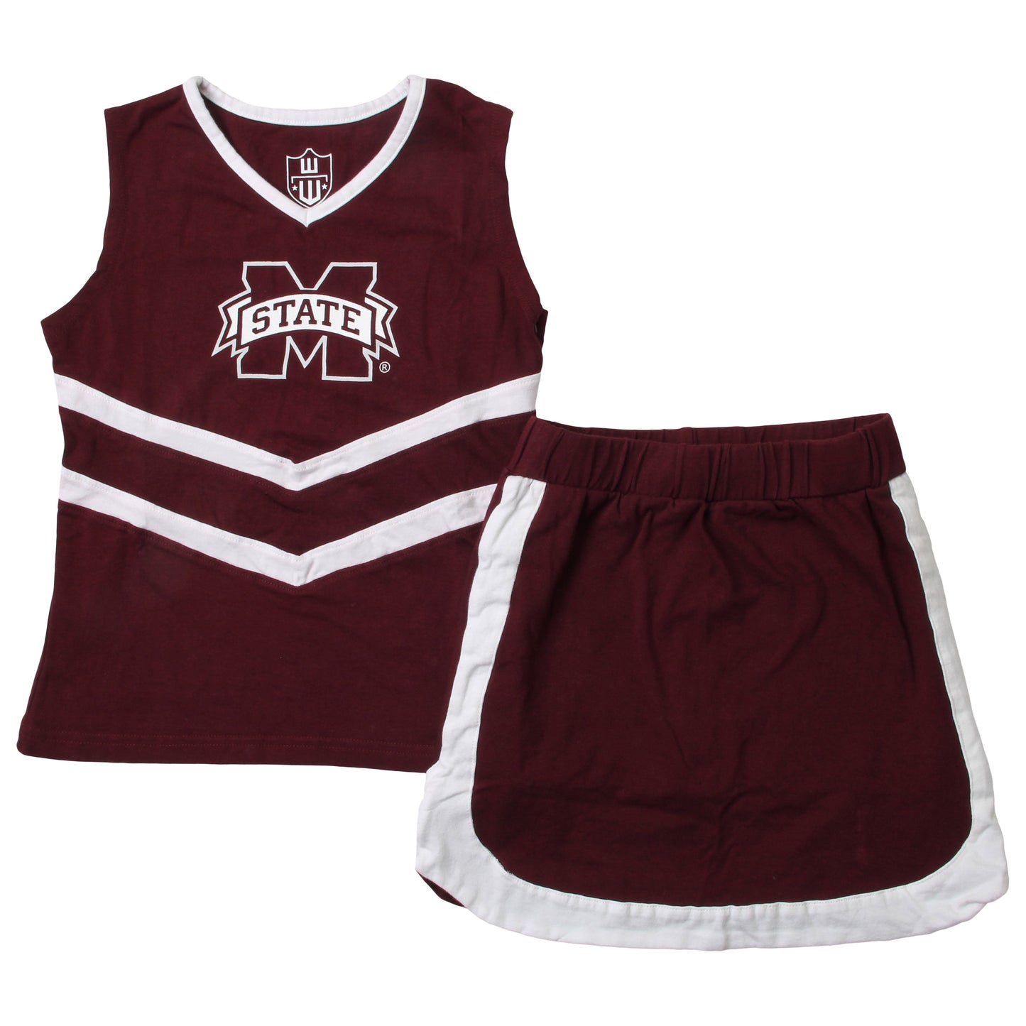 Mississippi State Bulldogs Youth Girls Cheer Set