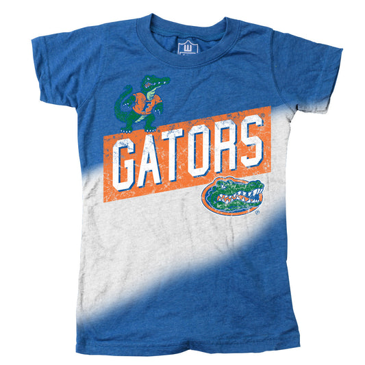 Florida Gators Youth Girls Dip Dyed Tee