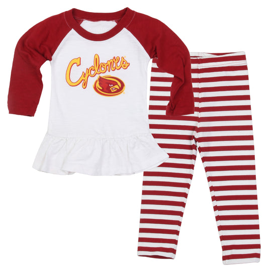 Iowa State Cyclones Infant Raglan Set