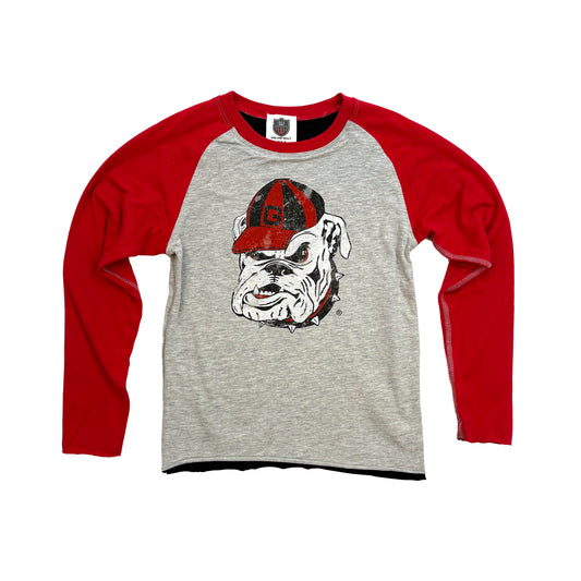 Georgia Bulldogs Youth LS Inside Out Tee