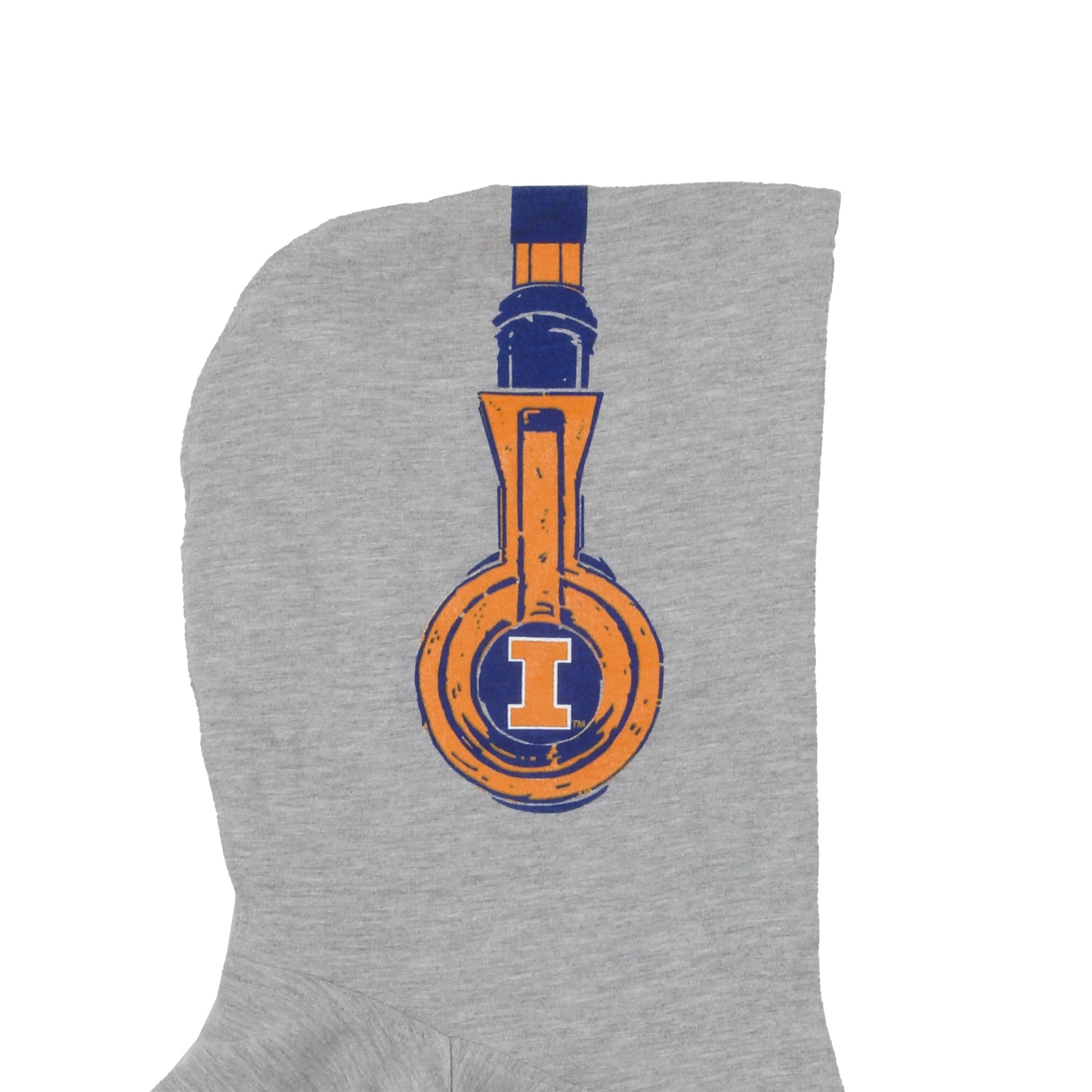 Illinois Fighting Illini Youth Headphone Hoodie