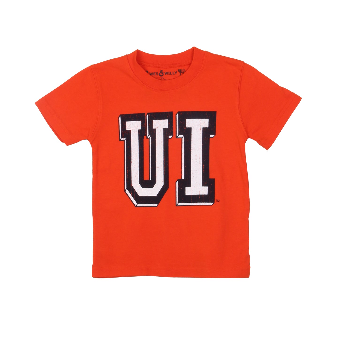 Illinois Fighting Illini Youth Block Logo SS Tee