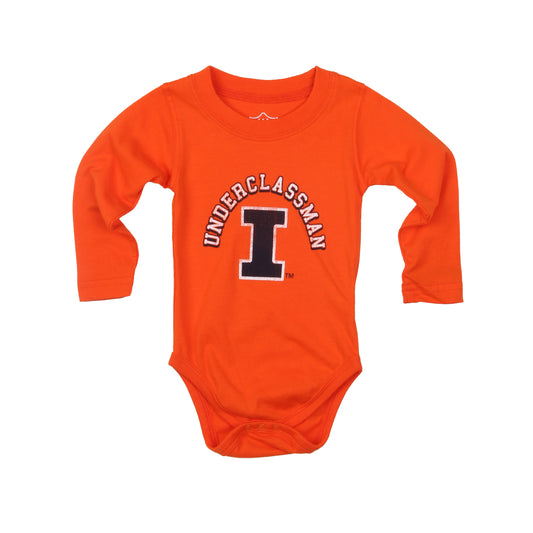 Illinois Fighting Illini Infant LS Onesie