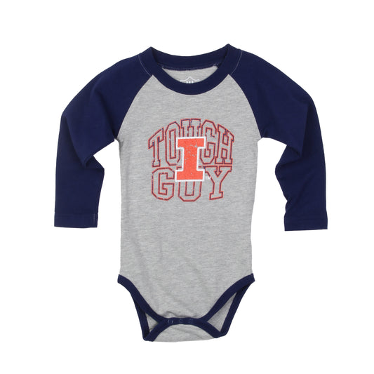 Illinois Fighting Illini Infant Tough Guy Onesie