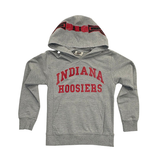 Indiana Hoosiers Youth Headphone Hoodie