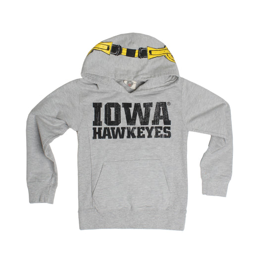 Iowa Hawkeyes Youth Headphone Hoodie