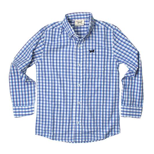 Jack Thomas Youth Boys LS Button Down Shirt