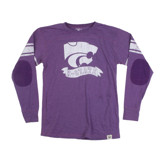 Kansas State Wildcats Youth Blended LS Jersey Tee