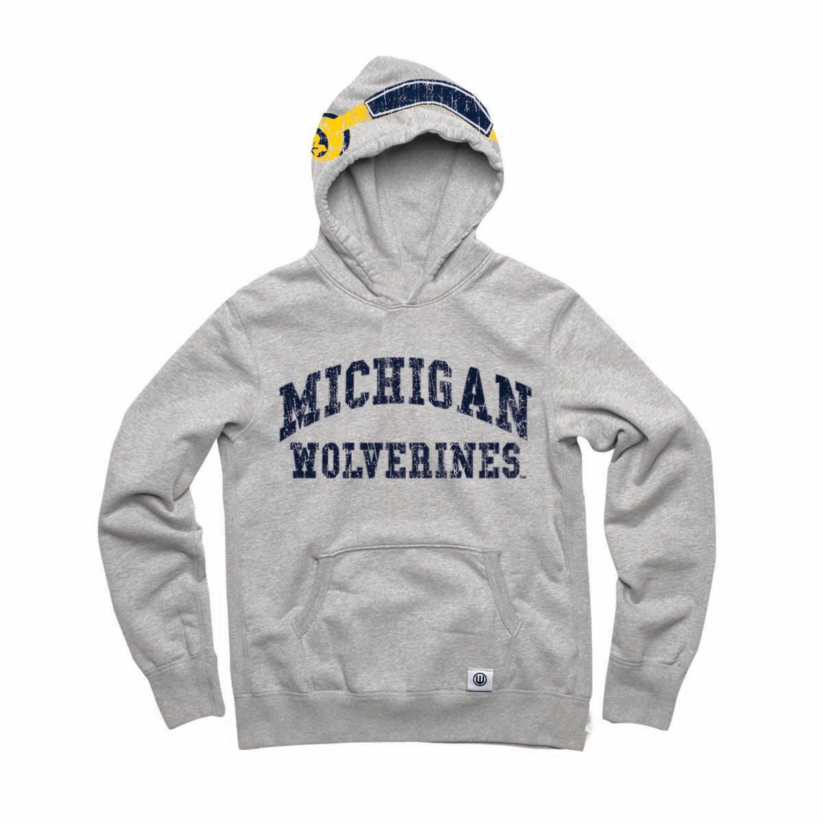 Michigan Wolverines Youth Headphone Hoodie