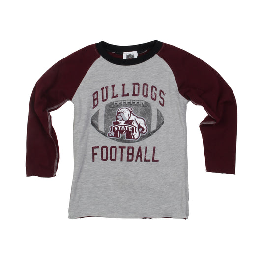 Mississippi State Bulldogs Youth LS Inside Out Tee