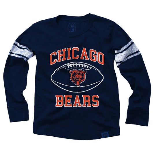 Chicago Bears NFL Youth Blended LS Jersey Tee