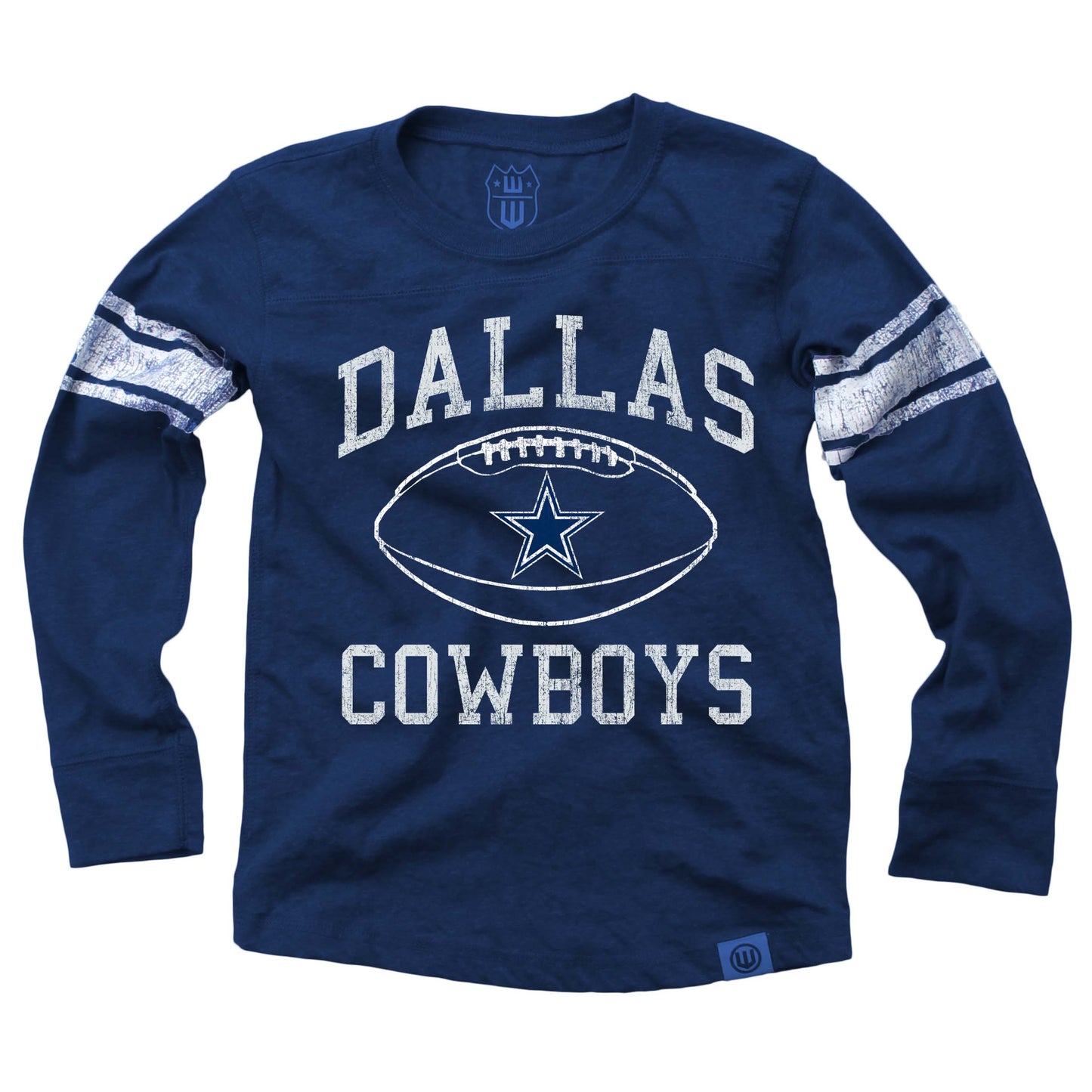 Dallas Cowboys NFL Youth Blended LS Jersey Tee