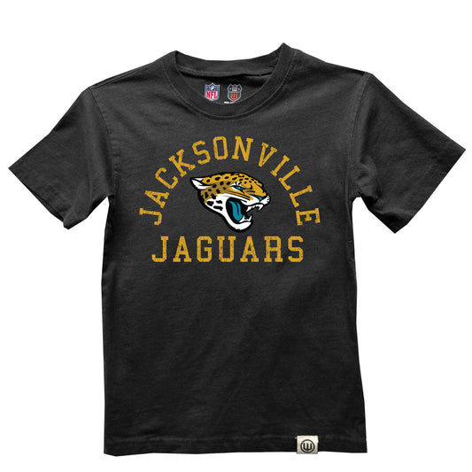 Jacksonville Jaguars NFL Youth Boys Organic Cotton Tee-Black