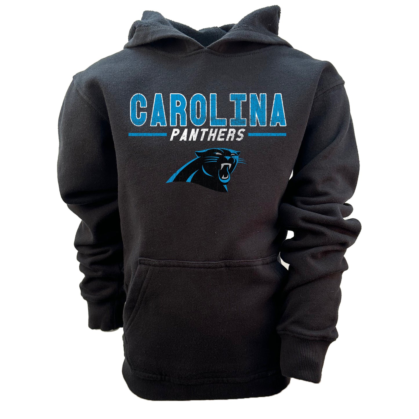 Carolina Panthers NFL Kids Fleece Hoodie - Black