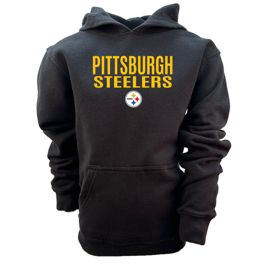 Pittsburgh Steelers NFL Youth Boys Organic Cotton Hoodie