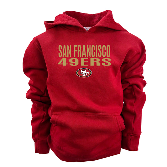San Francisco 49ers NFL Youth Boys Organic Cotton Hoodie