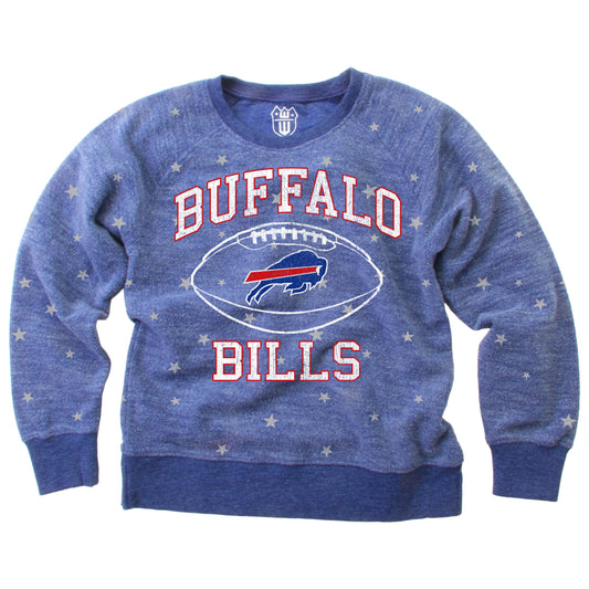 Buffalo Bills NFL Youth Girls Reverse Fleece Sweatshirt