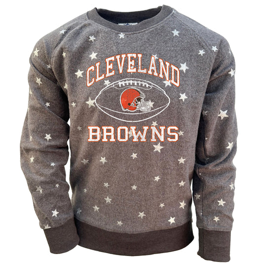 Cleveland Browns NFL Youth Girls Reverse Fleece Sweatshirt