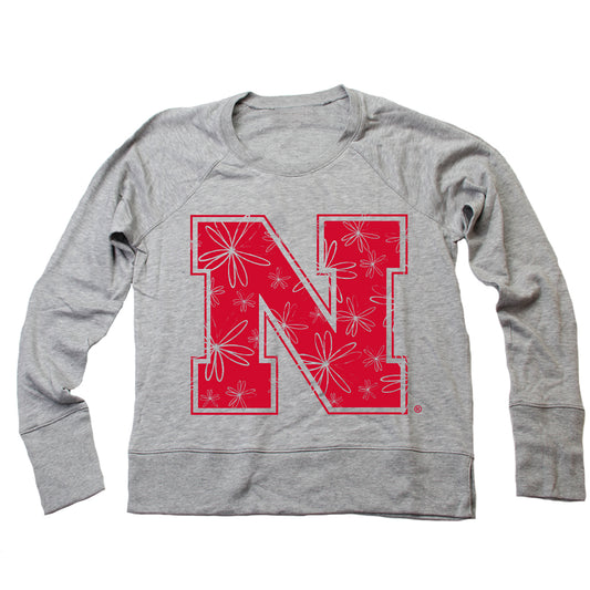 Nebraska Huskers Youth Girls Logo Pull Over