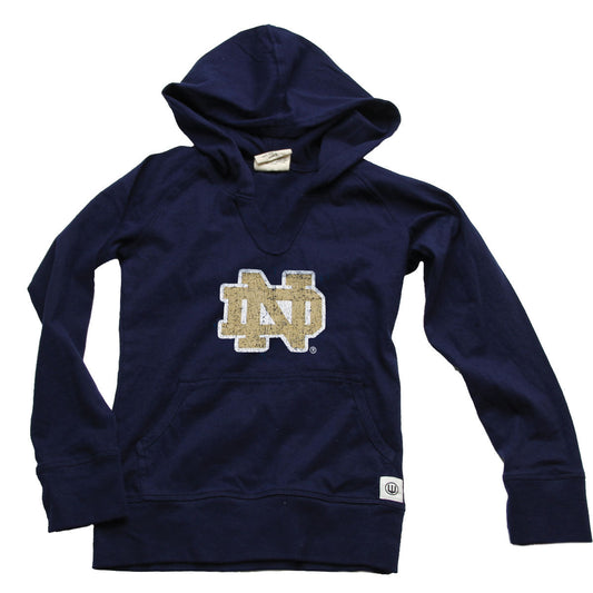 Notre Dame Youth Girls Jersey Hoodie