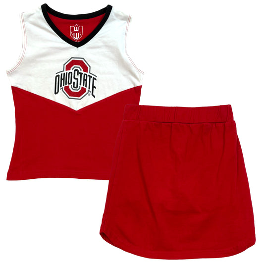 Ohio State Buckeyes Youth Girls Cheer Set