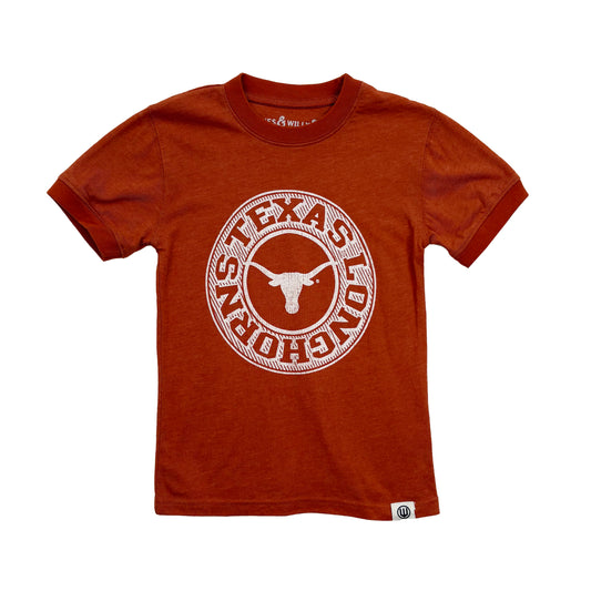 Texas Longhorns Youth Boys Logo Sphere Tee