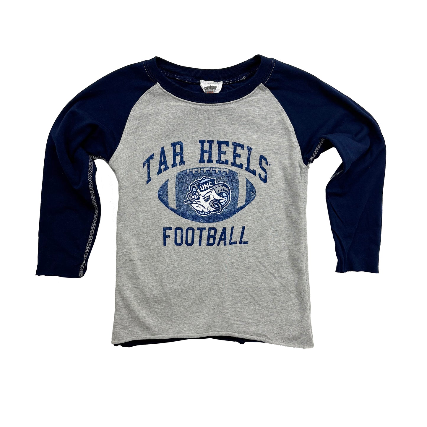 North Carolina Tar Heels Youth LS Inside Out Tee