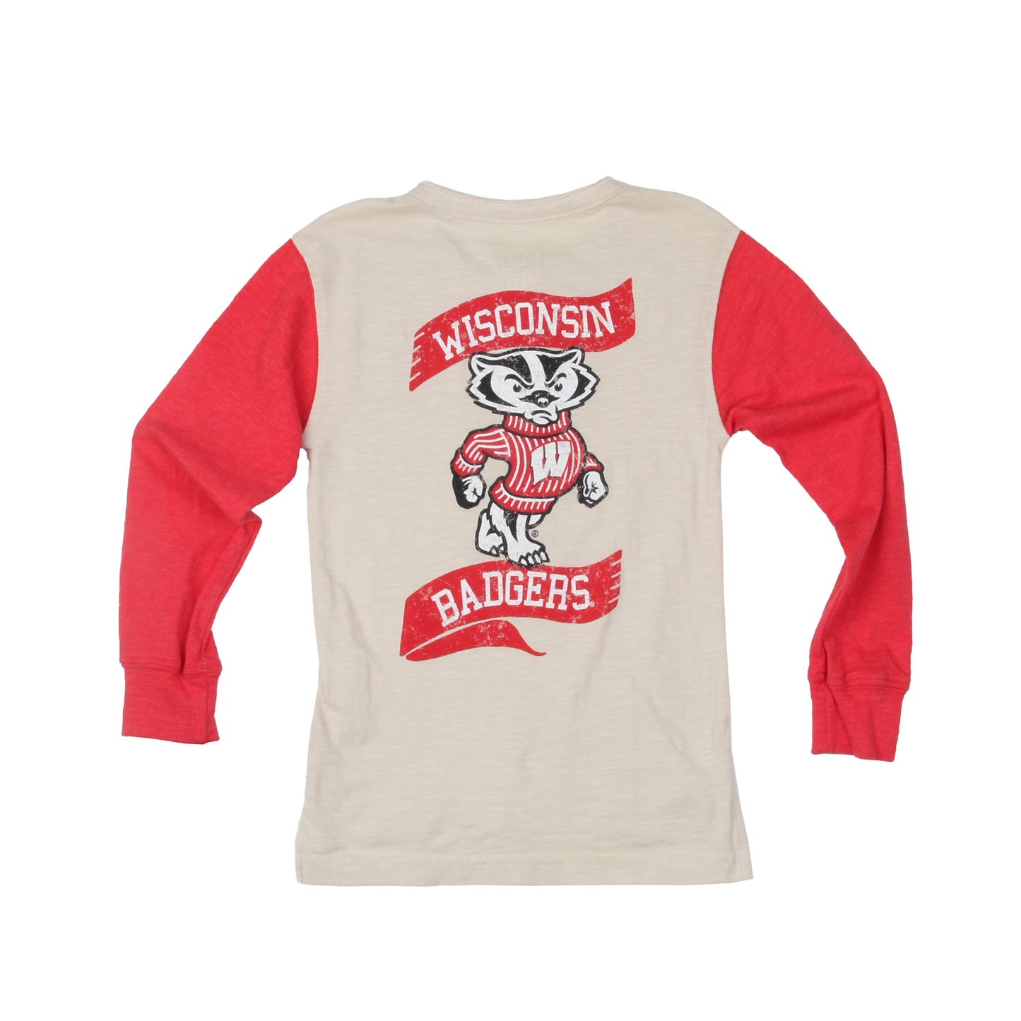 Wisconsin Badgers Youth Boys Slub Henley